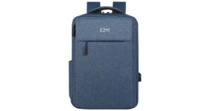 MOCHILA EZMI PARA NOTEBOOK 15.6" LÍNEA EZ MOVE DISEÑO COMPACTO AZUL