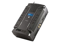 Forza HT Series HT-1000LCD - UPS - CA 120 V - 600 vatios - 1000 VA 9 Ah - conectores de salida: 12