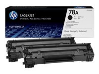 HP 78A - Paquete de 2 - negro